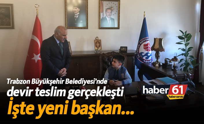 Devir teslim gerçekleşti! İşte yeni başkan...