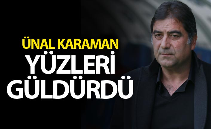 Ünal Karaman Yüzleri güldürdü