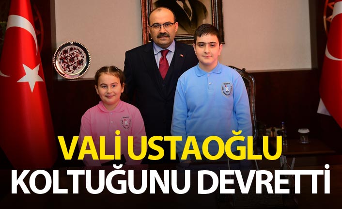 Vali Ustaoğlu Koltuğunu devretti