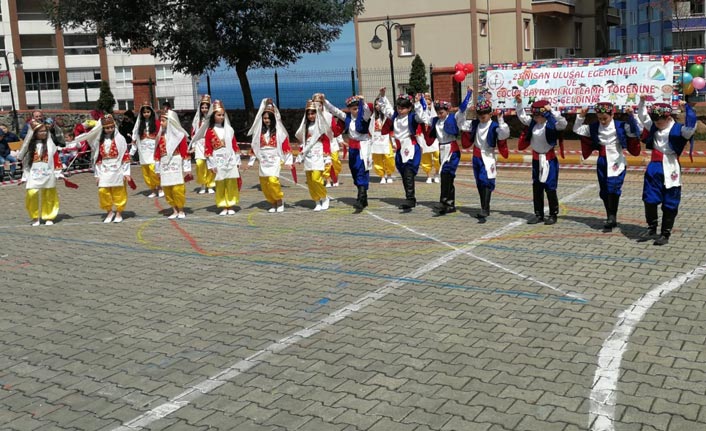 Hasan Tahsin Kırali İlkokulundan muhteşem gösteri