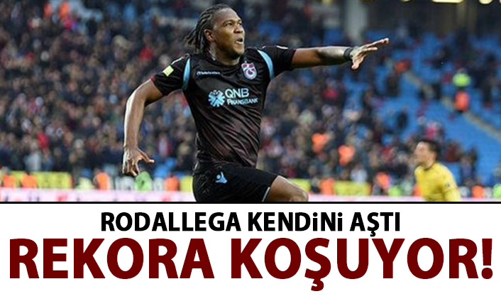 Rodallega kendi rekorunu kırdı!