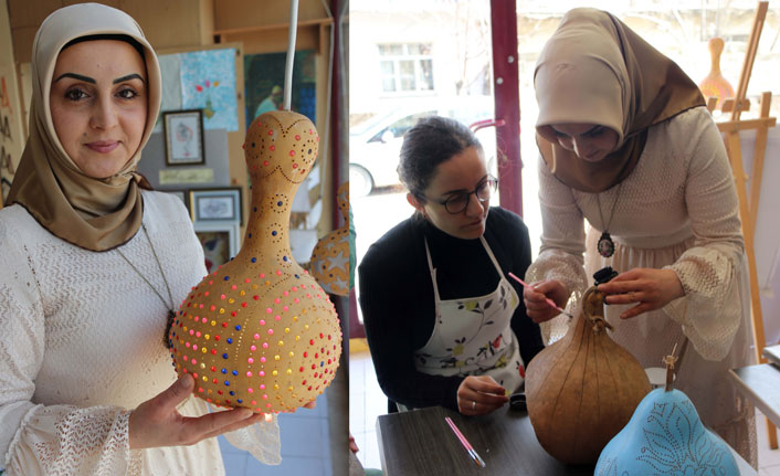 30 sanat dalında eğitim veren Bitlisli kadının başarı öyküsü