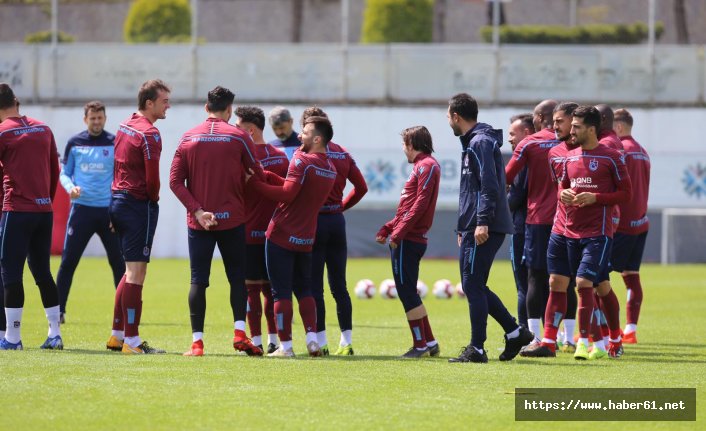 Trabzonspor’da Fenerbahçe maçı hazırlıkları devam ediyor