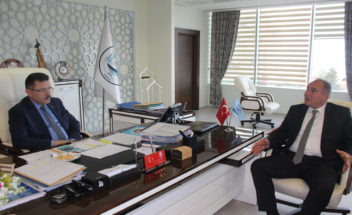 Pehlivan'dan Başkan Genç'e "Hayırlı olsun" ziyareti