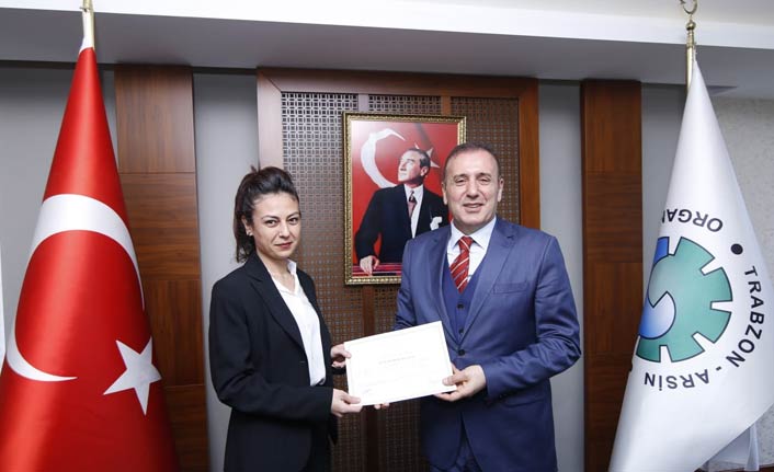 Arsin OSB’de Arapça kursu tamamlandı