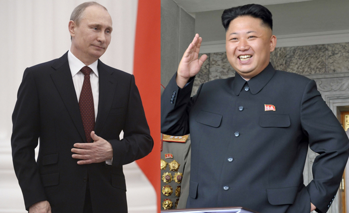 Putin ile Kim buluştu