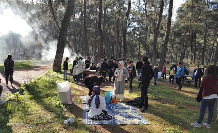 Kepez'de YKS öğrencilerine motivasyon arttırmak için piknik