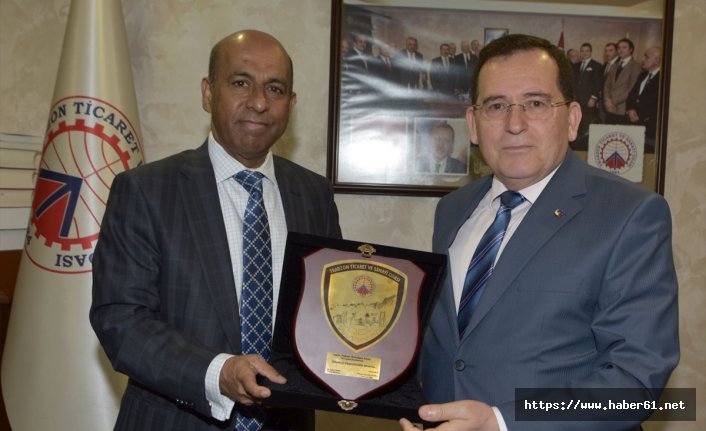 Srilanka Büyükelçisinden TTSO'ya ziyaret