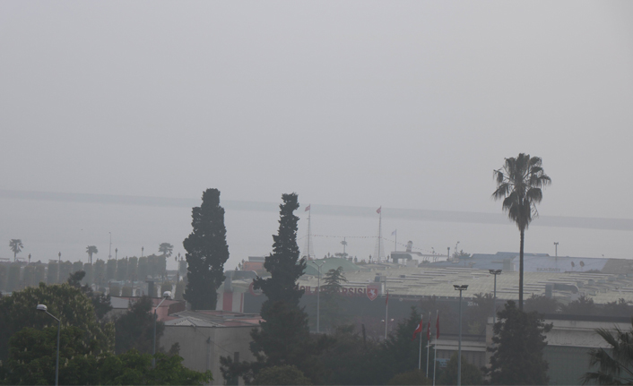 Samsun'da sisli bir gün