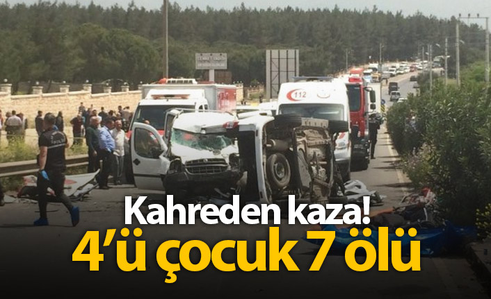 Kahreden kaza: 7 ölü