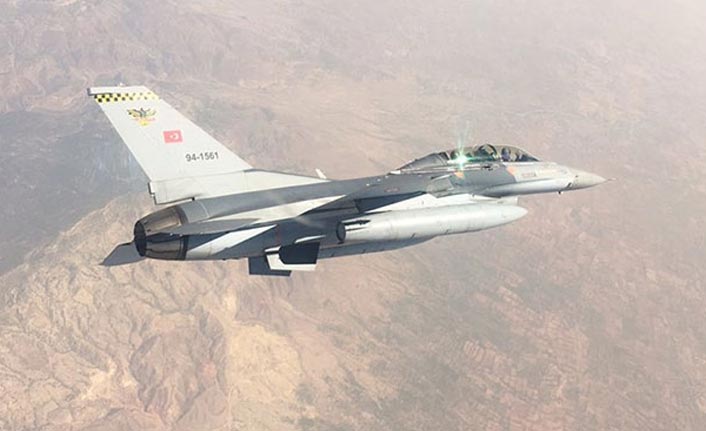 Kuzey Irak'a hava hareaktı