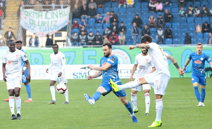 Çaykur Rizespor evinde berabere!