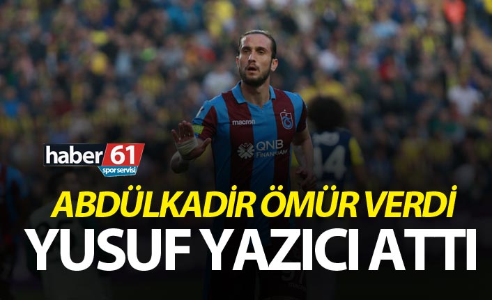 Trabzonspor Yusuf ile öne geçti