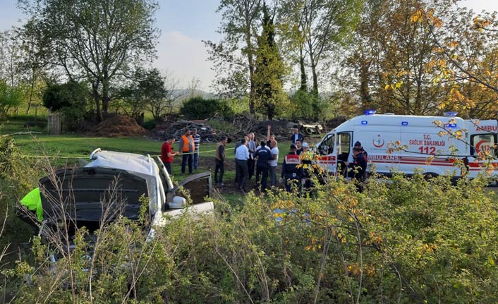 Feci kaza: 1 ölü, 4 yaralı