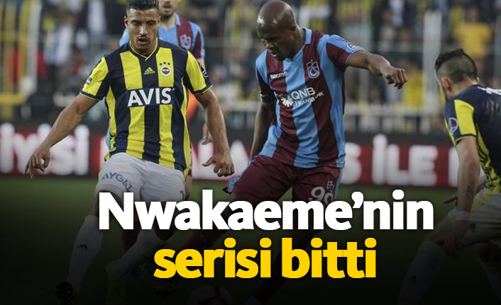 Nwakaeme'nin serisi 7 maç sürdü
