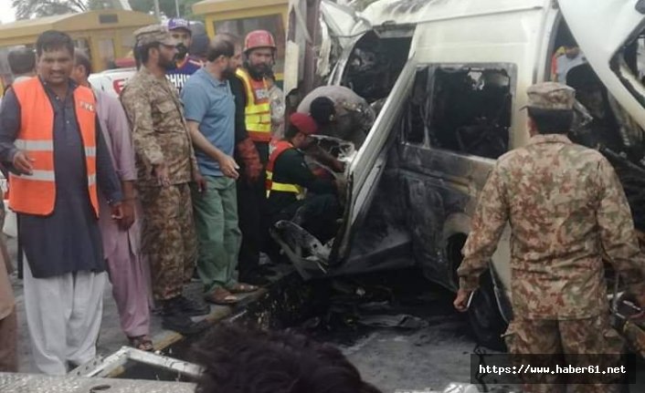 Duvara çarptı benzin deposu patladı!