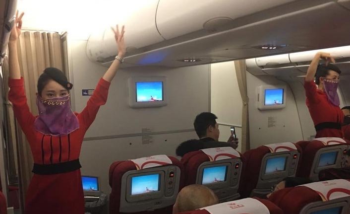 Türkiye'ye ilk uçuşunu böyle yaptı