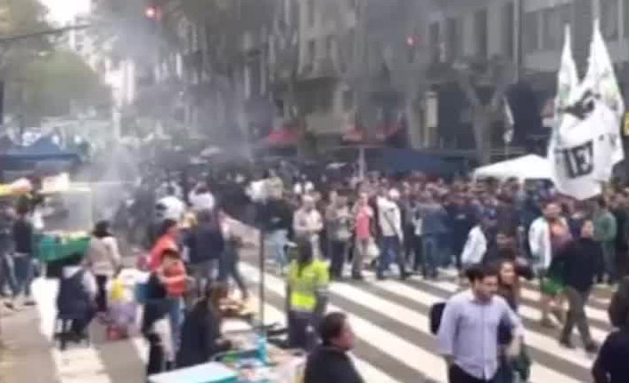 Arjantin'de halk sokaklara döküldü