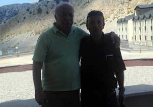 Sadri Şener idmanı izleyecek