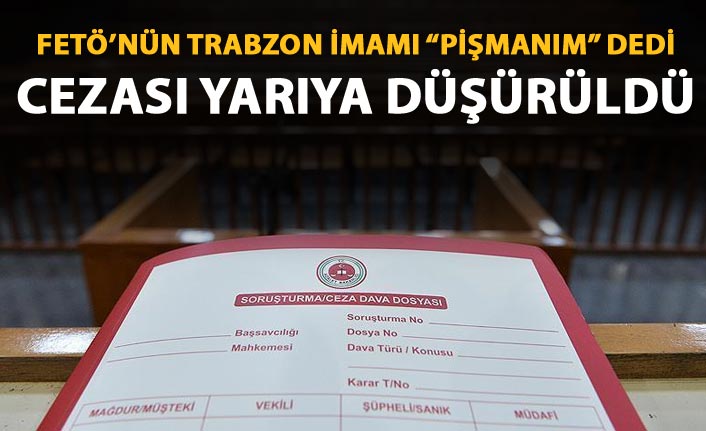 Trabzon il imamına 6 yıl 3 ay hapis!