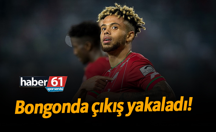 Bongonda çıkış yakaladı!