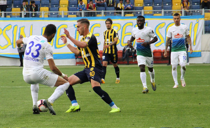 MKE Ankaragücü ile Çaykur Rizespor berabere!