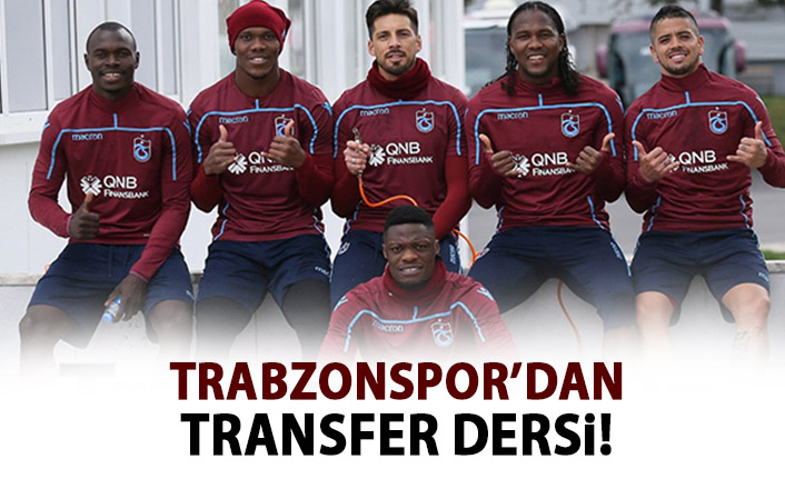 Trabzonspor'dan transfer dersi!