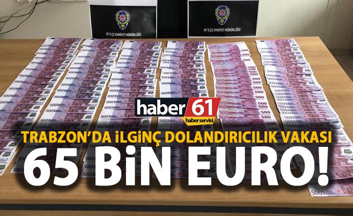 Trabzon’da oyuncak para ile alışveriş yapmaya çalıştı!