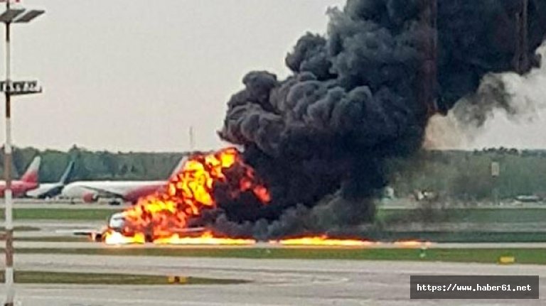 Rusya'daki uçak yangınında ölü sayısı artıyor