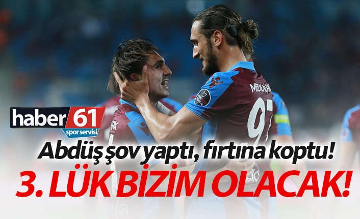 Trabzonspor Kayserispor'u mağlup etti