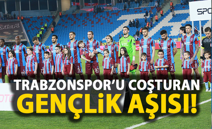 Trabzonspor'u gençleri coşturuyor!