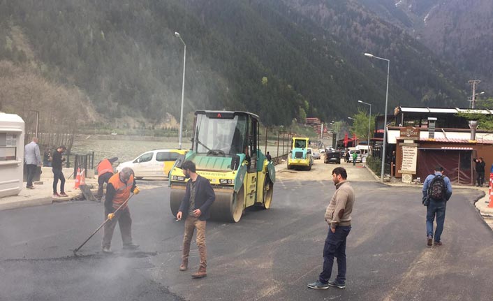 Uzungöl çalışmalarında sona gelindi