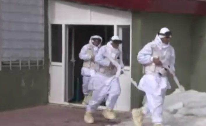 Mehmetçikten vatan savunması