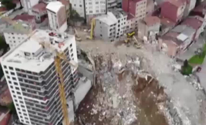 Kağıthane'de yıkım çalışmaları devam ediyor