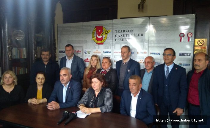 Trabzon CHP'den Ekrem İmamoğlu'na destek!