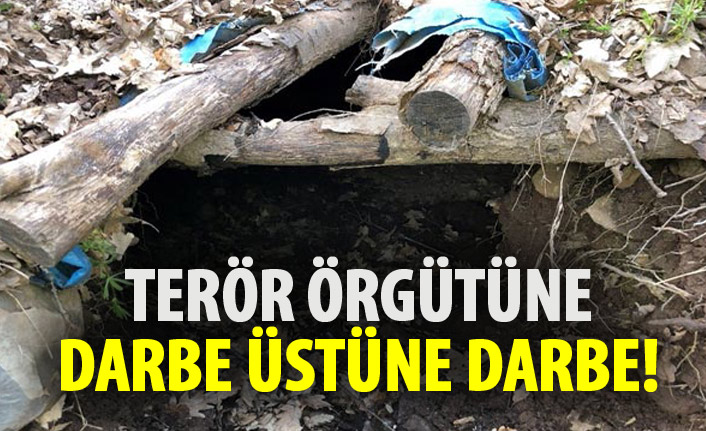 Terör örgütüne darbe üstüne darbe vuruluyor