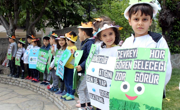 Minik öğrencilerden sıfır atık projesi