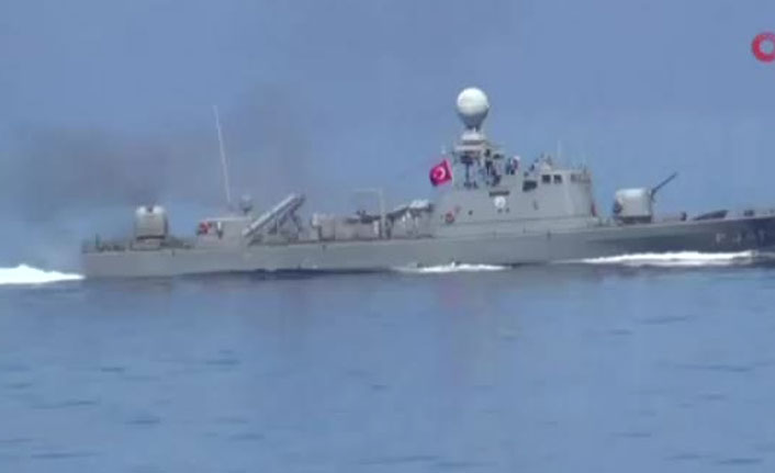 Deniz Kurdu-2019 Tatbikatı’nda hedefler başarıyla imha edildi