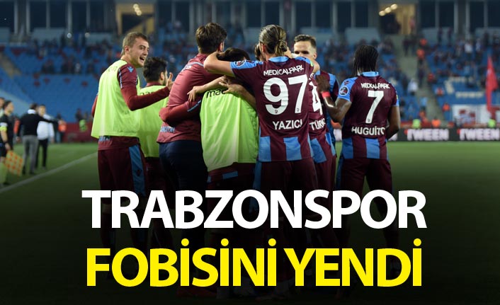 Trabzonspor fobisini yendi