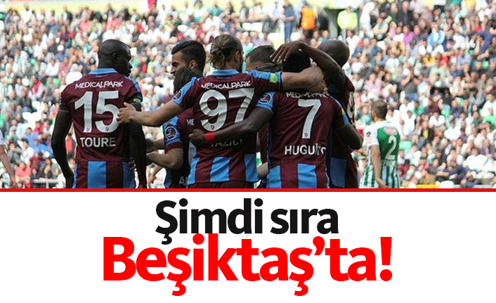 Trabzonspor'da gözler Beşiktaş maçında