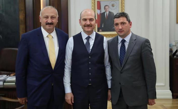 Başkan Çebi'den Soylu'ya ziyaret