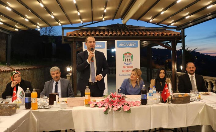 Akçaabat Belediyesi İftarda buluştu