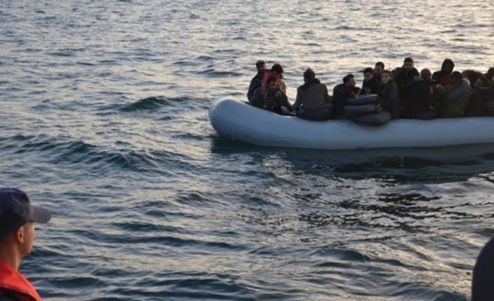 14'ü çocuk 47 kaçak göçmen yakalandı