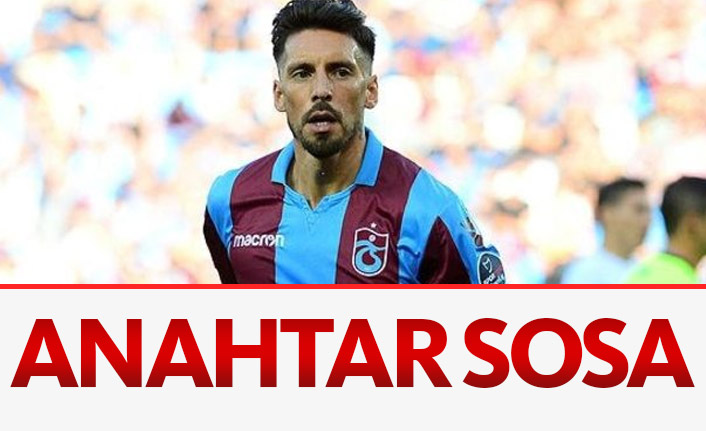 Trabzonspor'da anahtar Sosa olacak