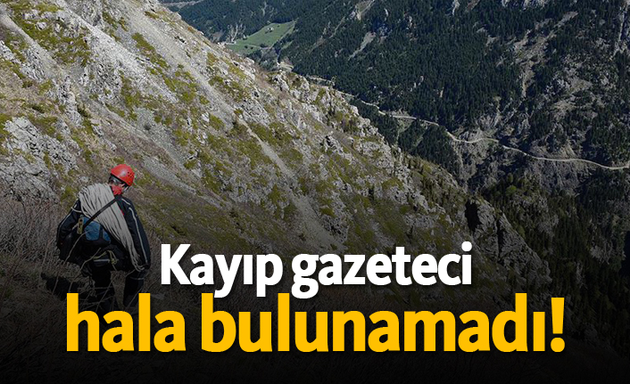 Kayıp gazeteciyi arama çalışmalarında 8. gün