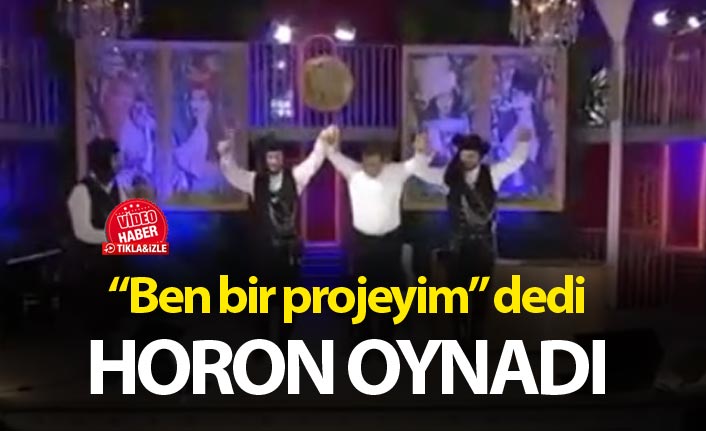 Ekrem İmamoğlu "Ben bir projeyim" dedi horon oynadı