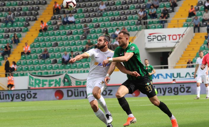 Akhisar ile Kayseri berabere