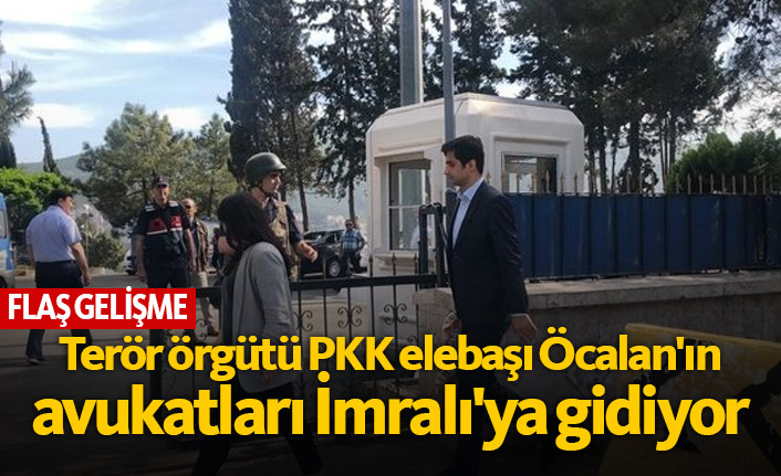 PKK elebaşı Abdullah Öcalan'ın avukatları İmralı'ya gidiyor