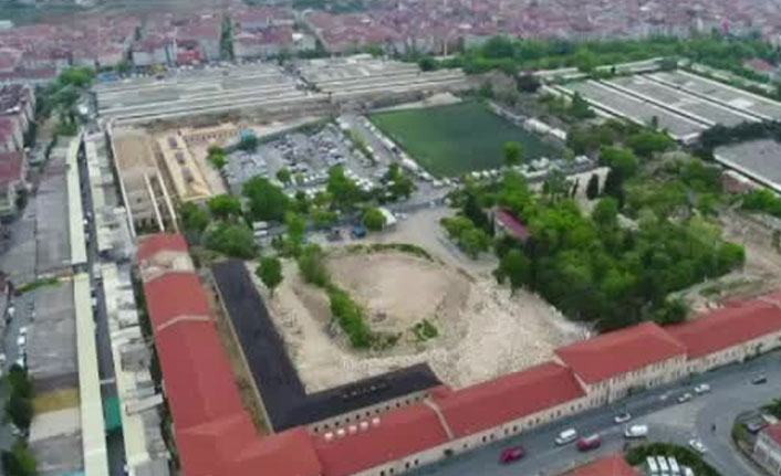 Rami kışlası restorasyon çalışmaları devam ediyor