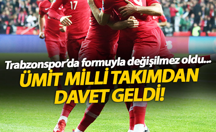 İki Trabzonsporlu'ya milli takım daveti!
